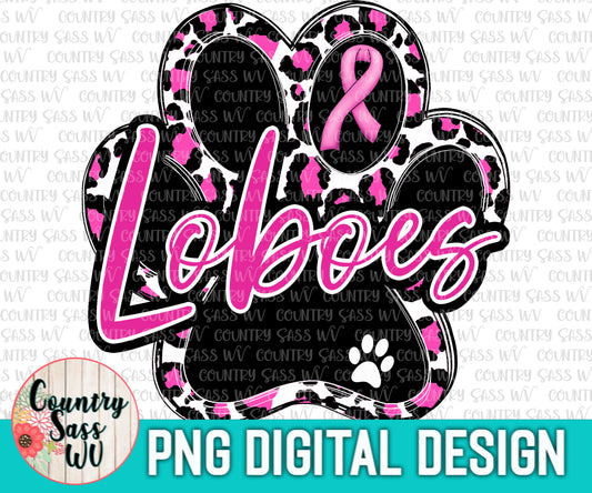 LOBOES PNG Design  Breast Cancer Awareness