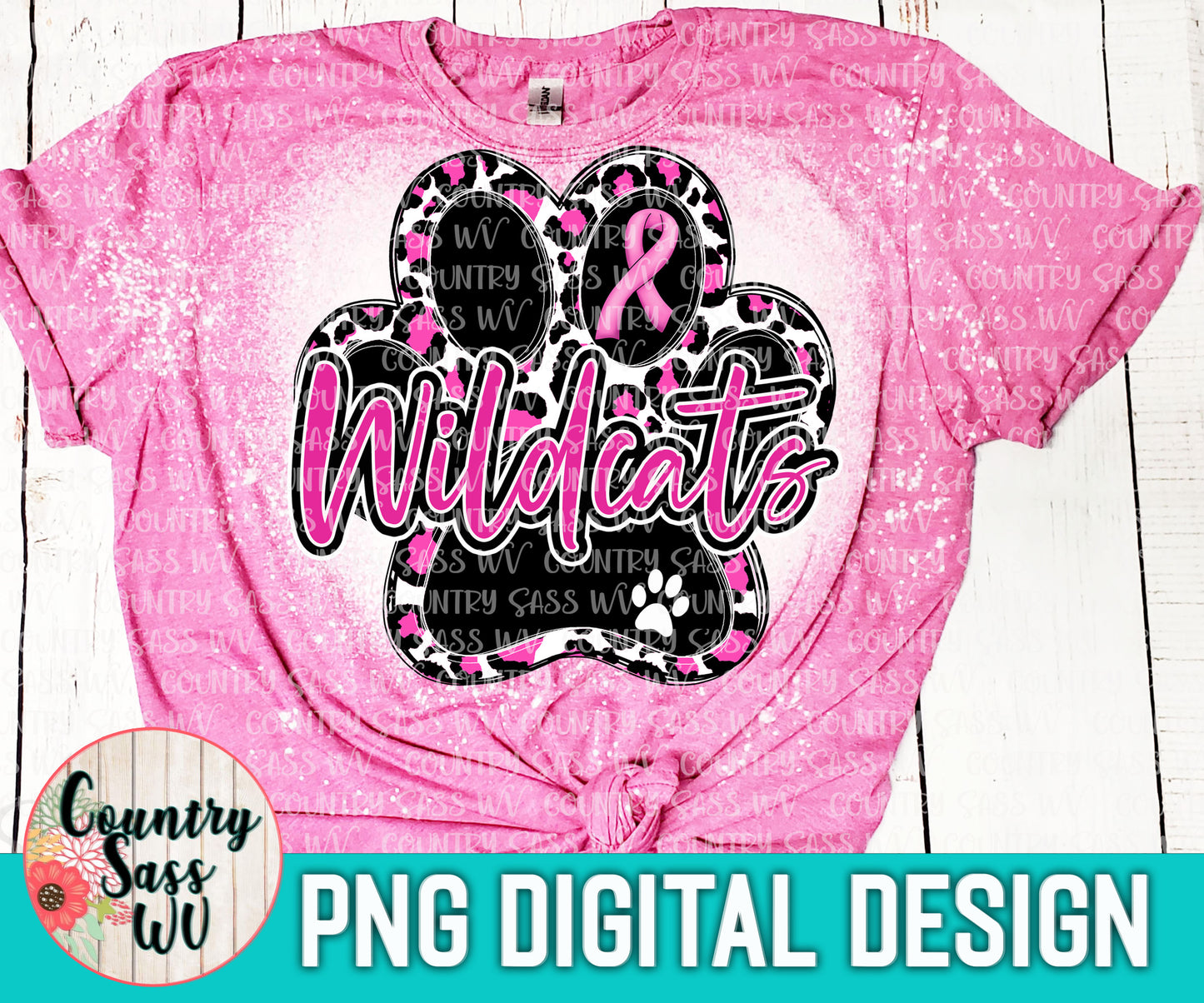 WILDCATS PNG Design  Breast Cancer Awareness